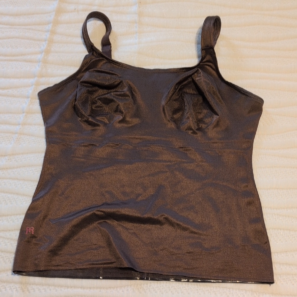 Ruby Ribbon Brown Camisole Top